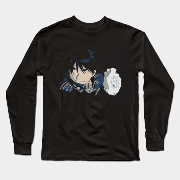 Roy Mustang Long Sleeve T-Shirt by IamValkyrie